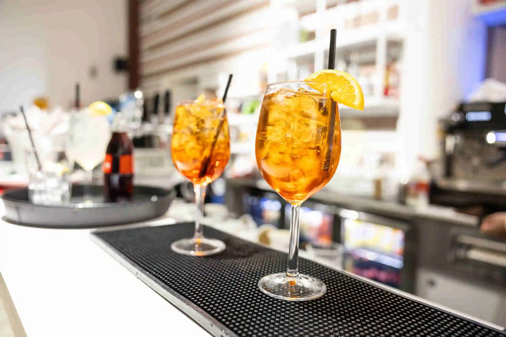 Spritz preparato alla perfezione aperitivo